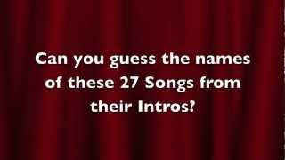 Christmas Songs  Introductions Quiz [upl. by Anaidiriv611]