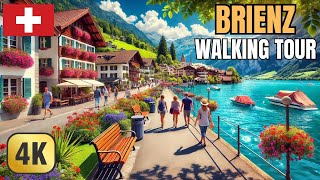 Brienz Switzerland Walking Tour  4K [upl. by Alhsa]