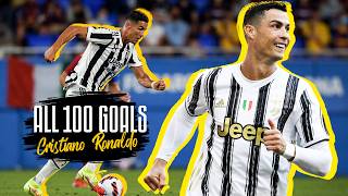 CRISTIANO RONALDO SCORES 100TH JUVENTUS GOAL  ALL 100 GOALS  CR100 🔥⚽️ [upl. by Baiel9]