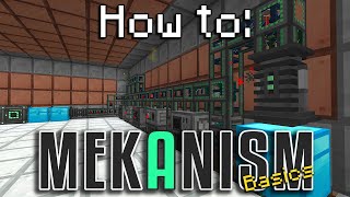 How to Mekanism  The Basics Minecraft 1165 [upl. by Korten]