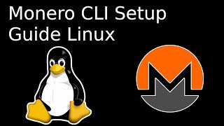 Monero CLI installation and setup guide on linux [upl. by Hannahsohs]