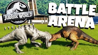 Dinosaur Battle Arena  Jurassic World Evolution Gameplay [upl. by Chud487]