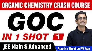 GENERAL ORGANIC CHEMISTRY in One Shot Part 1  All Concepts PYQs  Class 11  JEE Main amp Advanced [upl. by Zennas]