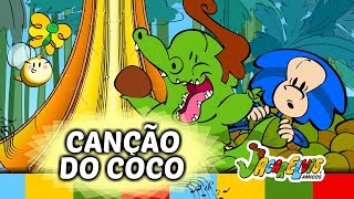 Canção do Coco  Música Infantil  Jacarelvis e Amigos vol 03 [upl. by Katzman]