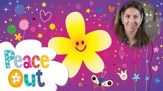 Flower Power Peace Out Guided Meditation for Kids  Cosmic Kids [upl. by Cogan]