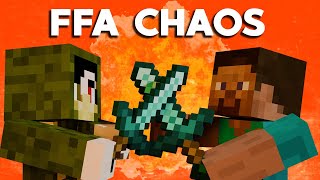 Cubecraft Battle Arena CHAOS FFA [upl. by Ikcim]