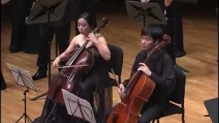 Vivaldi Concerto for Two Cellos in gminor 1st Mvt [upl. by Robbyn328]