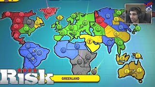 WORLD WAR 4  RISK FACTIONS with The Pack Risk Game 4 [upl. by Ralyat]