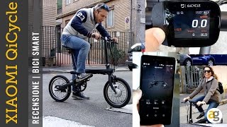 RECENSIONE Bici SMART Xiaomi QiCycle elettrica [upl. by Heall]