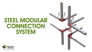 Steel Modular Connection System [upl. by Flossie]