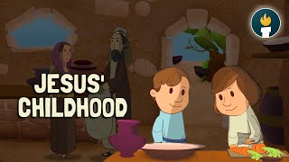 Jesus’ Childhood In Nazareth  Animated Bible Story For Kids [upl. by Arvid432]