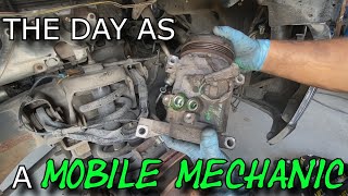 HOW TO REPLACE AC COMPRESSOR CHEVY TRUCK V8 53 amp 48 [upl. by Axe]