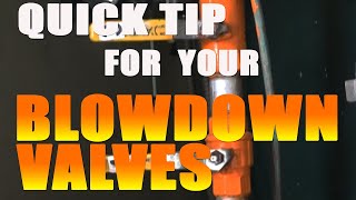 Boiler Blowdown Valves  Boiler Room Tips [upl. by Nnaeus699]