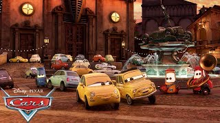 Meet Luigis Family  Pixar Cars [upl. by Atiuqehc]