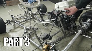 CUSTOM SHIFTER KART BUILD PART 3 MOUNTING COMPONENTS [upl. by Dahij]