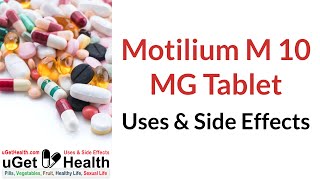 Motilium M 10 MG Tablet  UsesBenefits amp Side Effects [upl. by Ecirtak]