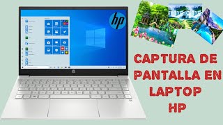 como hacer capturas de pantalla en laptop HP [upl. by Adele456]