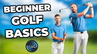 BEGINNER GOLF BASICS  PART 1 [upl. by Nedmac]