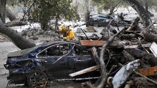 RAW Video shows moment mudslide hits California home [upl. by Kablesh]