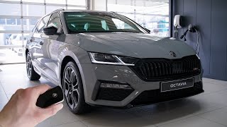 2021 Skoda Octavia RS 245hp  Sound amp Visual Review [upl. by Gnivri]