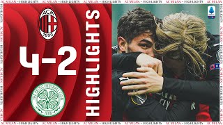 Highlights  AC Milan 42 Celtic  Europa League Matchday 5 [upl. by Diego434]