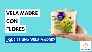 Como Hacer VELAS ARTESANALES 🌺🌿Técnica VELA MADRE [upl. by Vaclav961]