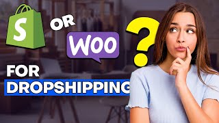 Shopify vs WooCommerce 2024  DROPSHIPPING COMPARISON [upl. by Ahcilef]