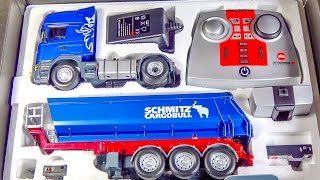 RC truck SCANIA gets unboxed loaded amp dirty for the first time [upl. by Ennayd]