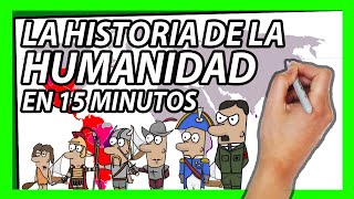 🌍La HISTORIA DEL MUNDO en 15 minutos🌍  Resumen de la historia de la HUMANIDAD [upl. by Yedoc]