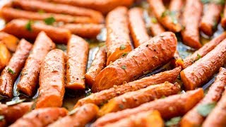 How to Make Honey Roasted Carrots  The Stay At Home Chef [upl. by Aelyk]