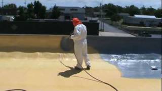 Sprayed Polyurethane Foam Roofing [upl. by Ylla923]