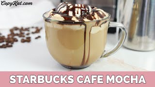 StarBucks Cafe Mocha [upl. by Ainevuol]