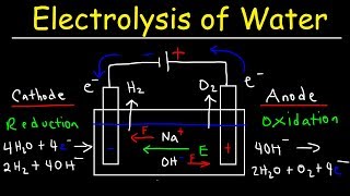 Electrolysis of Water  Electrochemistry [upl. by Yekram920]