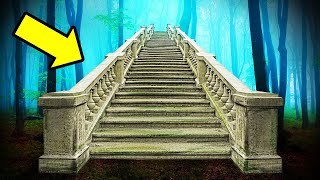 Why Abandoned Stairs Keep Appearing in Woods Randomly [upl. by Havot]