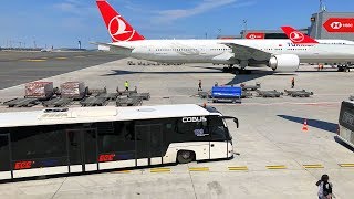 New Istanbul Airport  Arrival Tour [upl. by Kerwon]