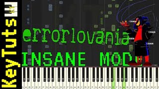 Learn to Play Errorlovania from Errortale Undertale AU  Insane Mode [upl. by Bagger]