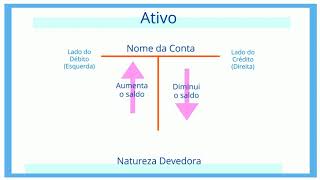 Débito e Crédito na Contabilidade [upl. by Hgieloj]