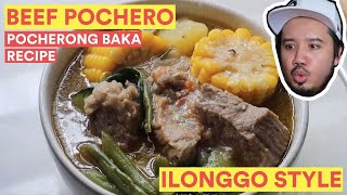 How to Cook Pocherong Baka ILONGGO STYLE Beef Pochero Recipe [upl. by Verdi93]