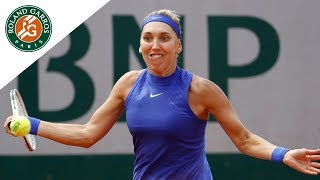 Elena Vesnina  Top 5 Best Shots  RolandGarros 2017 [upl. by Flatto456]