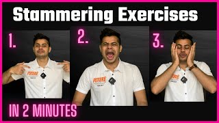 Stammering  3 Exercise Which Gives Instant Result in 2 Minutes Tried amp Proven [upl. by Suravart573]