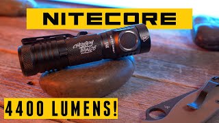 Nitecore E4K This 4400 Lumen EDC flashlight is a BEAST Well kinda [upl. by Muriah746]